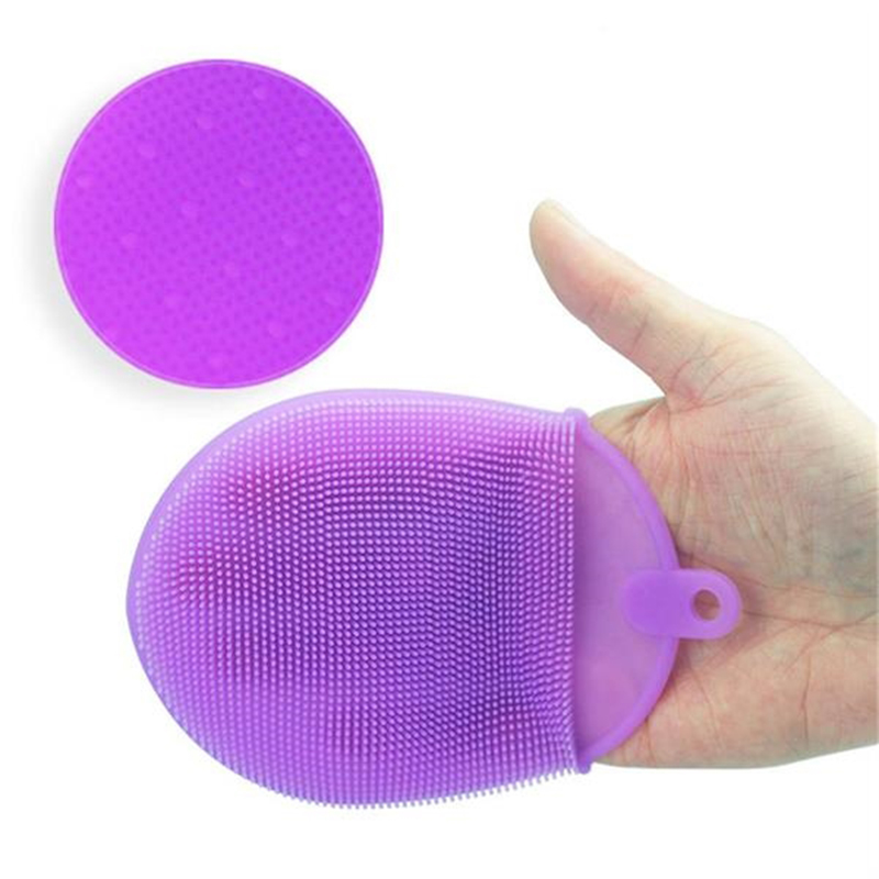 Silicone Brush Mitt for Face and Body Cleaning 6