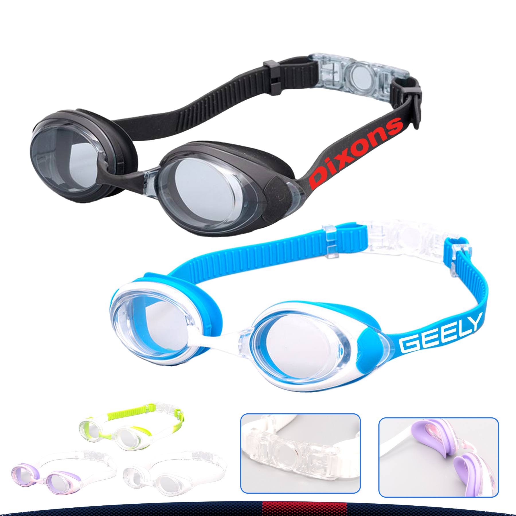 Tando Adult Swimming Goggles 4