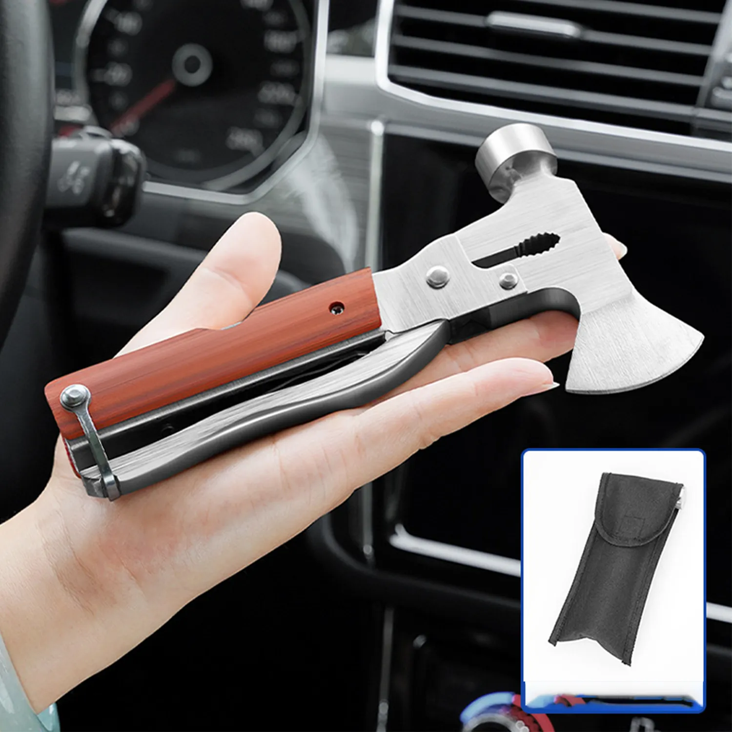 Multifunctional Emergency Escape Hammer 6