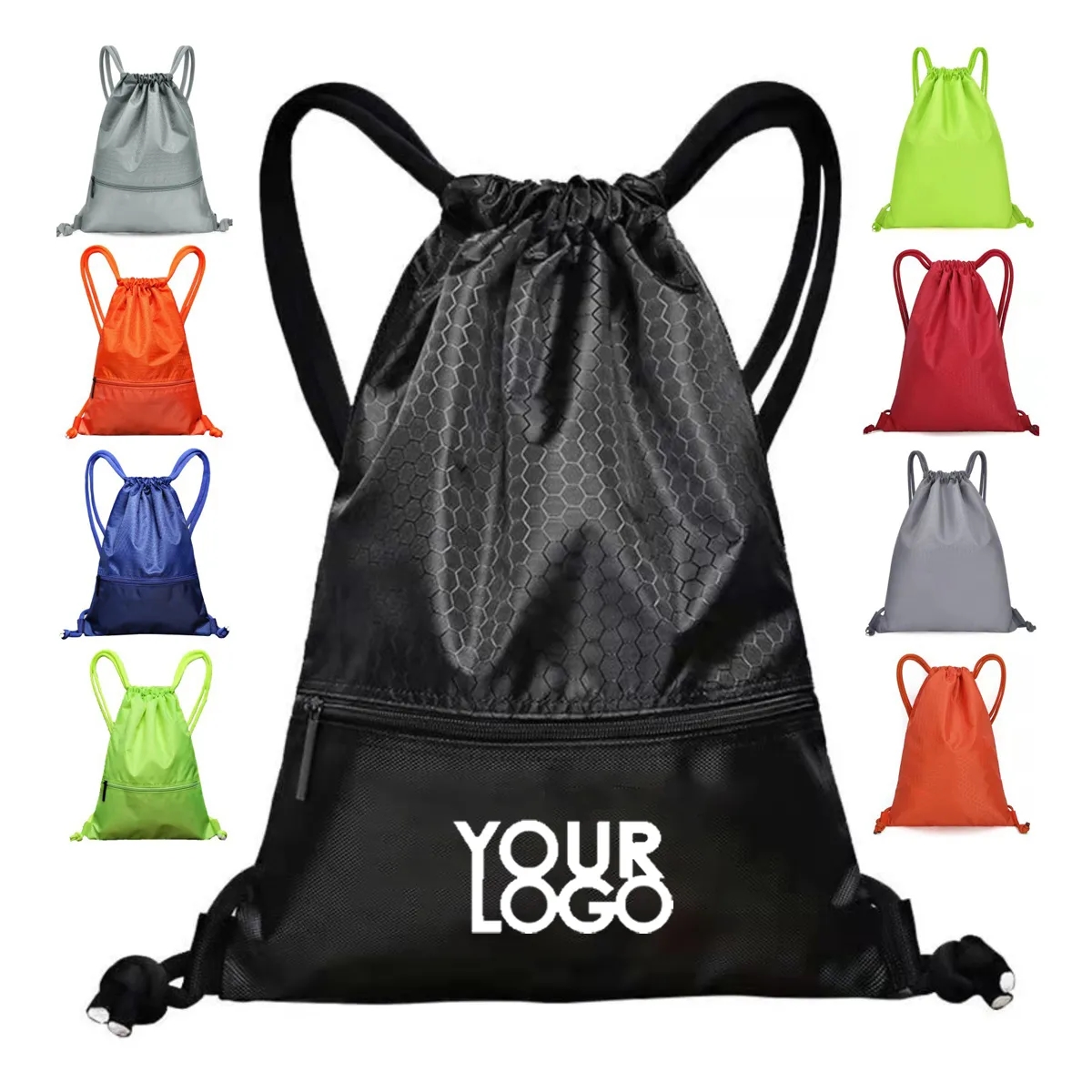 Drawstring Backpack Basketball Bag 3
