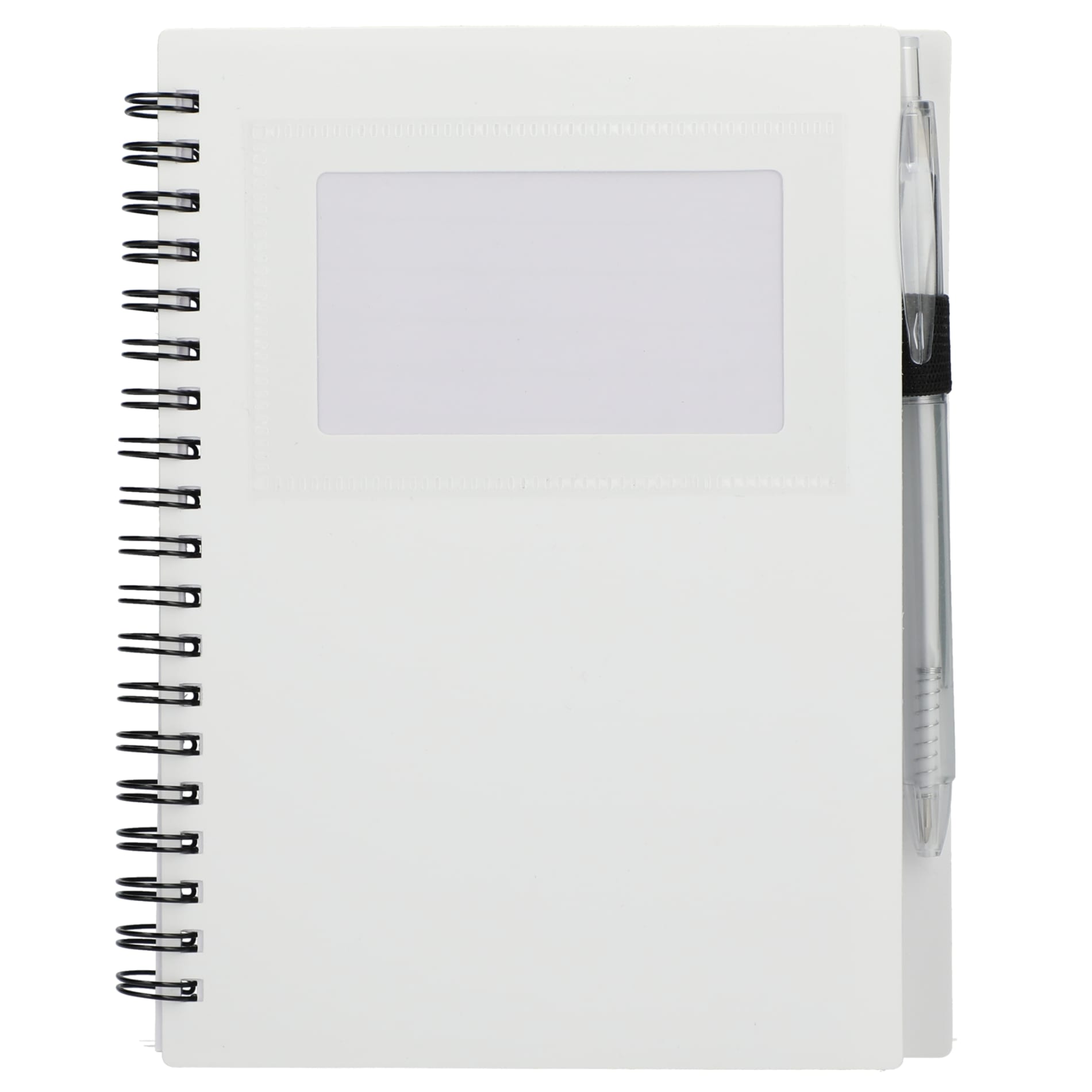 5" x 7" FSC Recycled Star Spiral Notebook with Pe