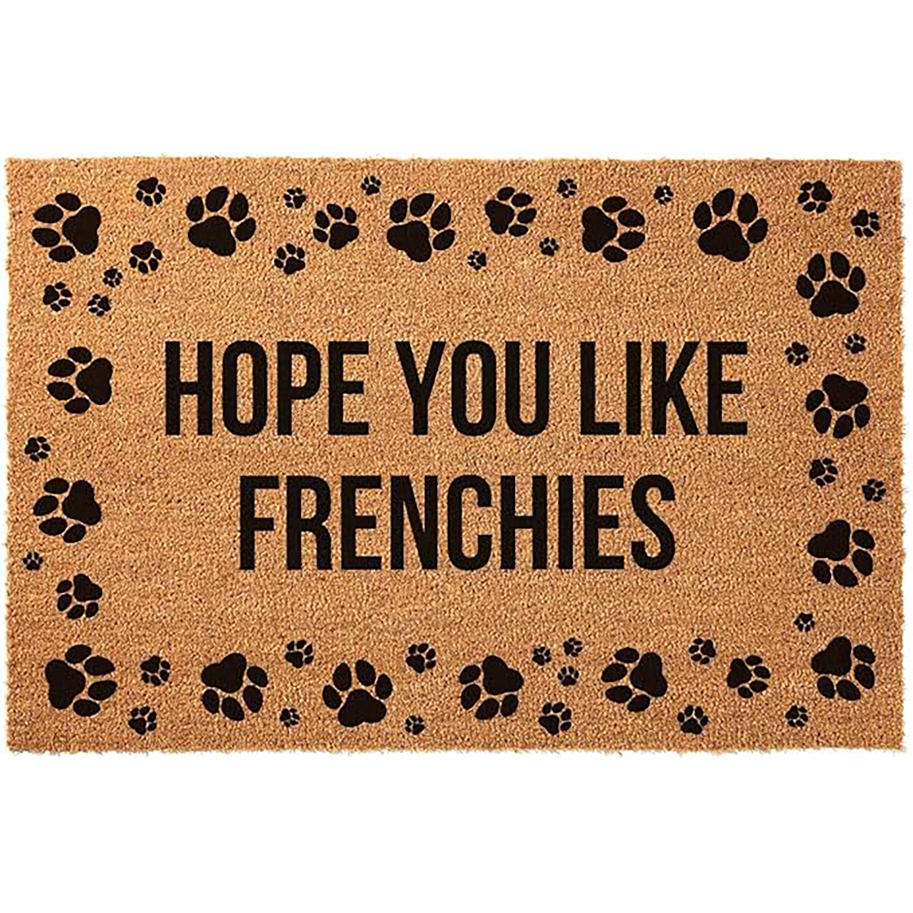 Coconut Shell Fiber Door Mat, Customizable 12