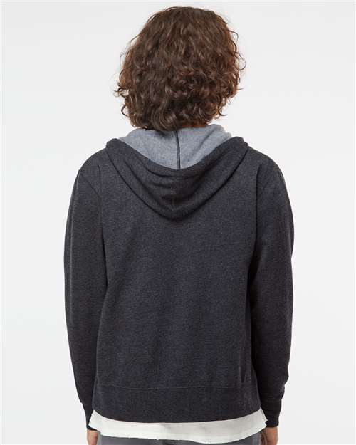 Unisex Lightweight Full-Zip Hooded Sweatshirt - AFX90UNZ 44