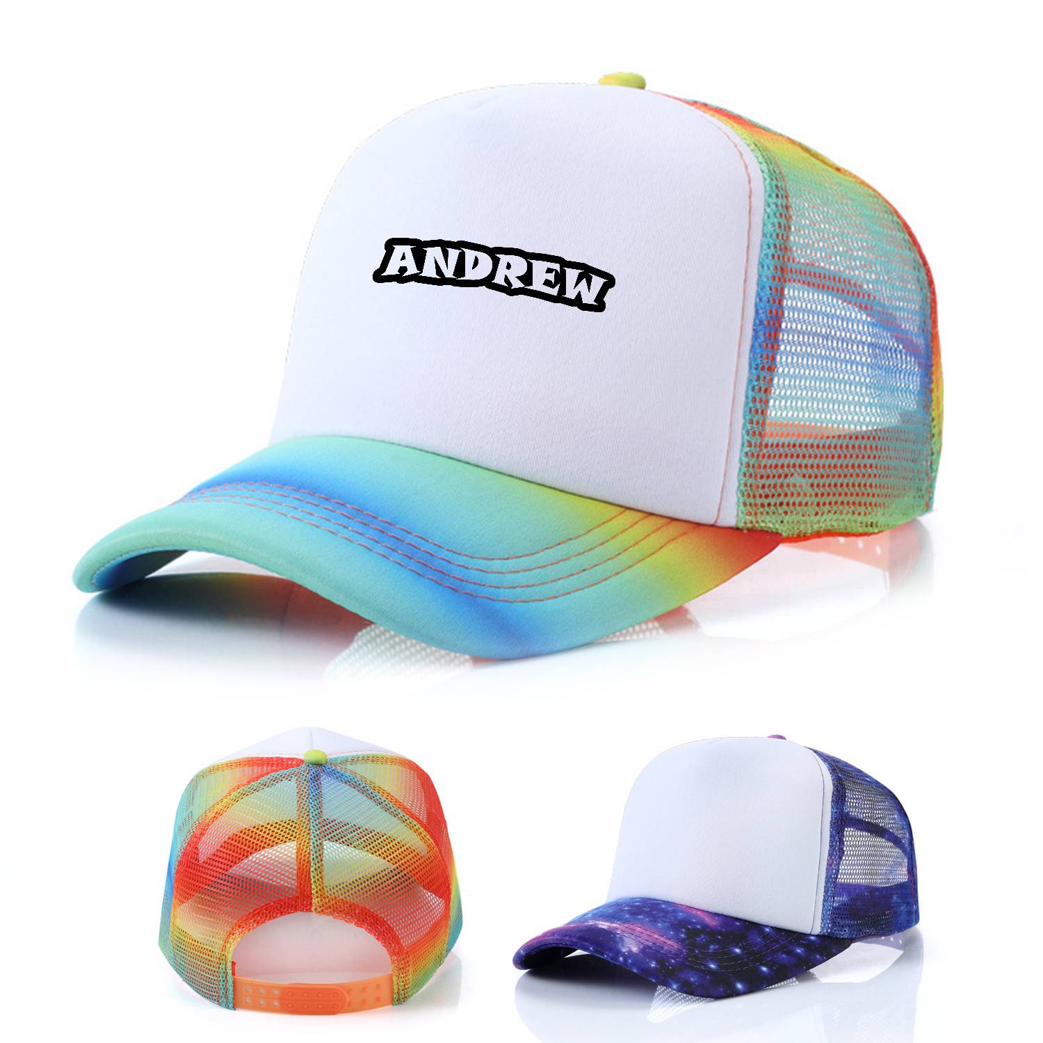 Rainbow Trucker Cap
