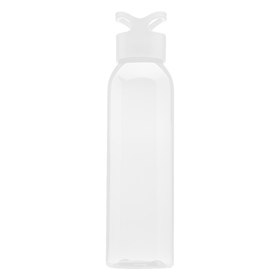Plastic Gym Water Bottles - Carrying Loop Cap, 22 oz. 26
