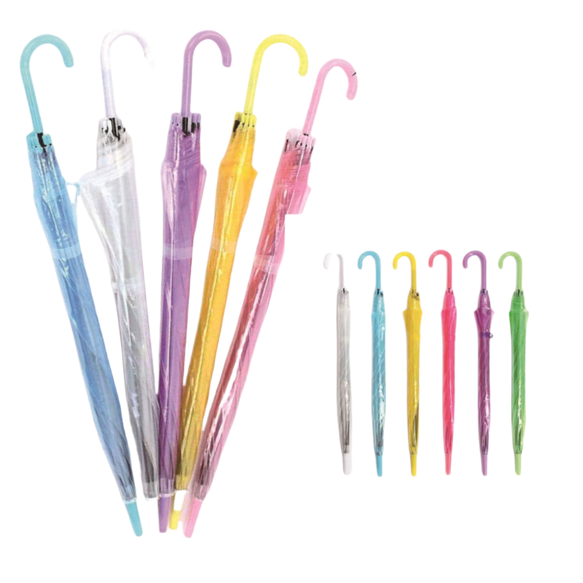 Transparent Folding Umbrella 2