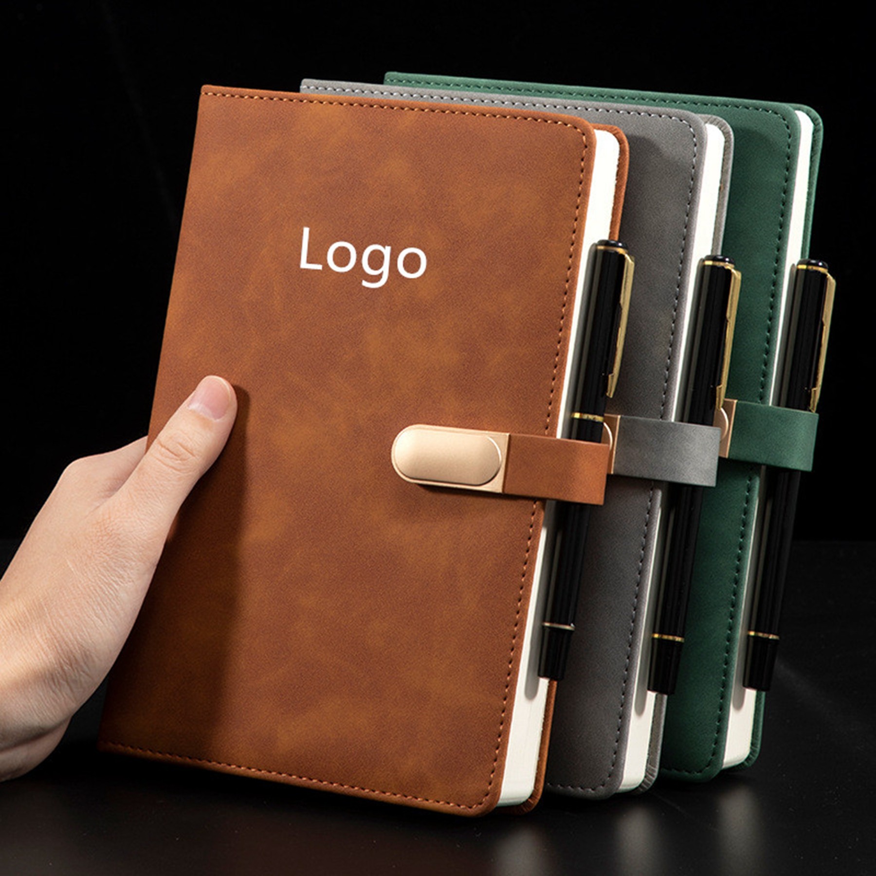 Magnetic Buckle Notebook