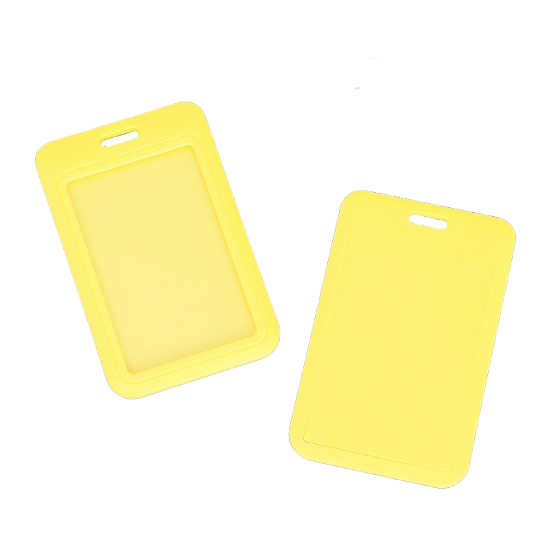 Sliding Plastic ID Card Holder 4