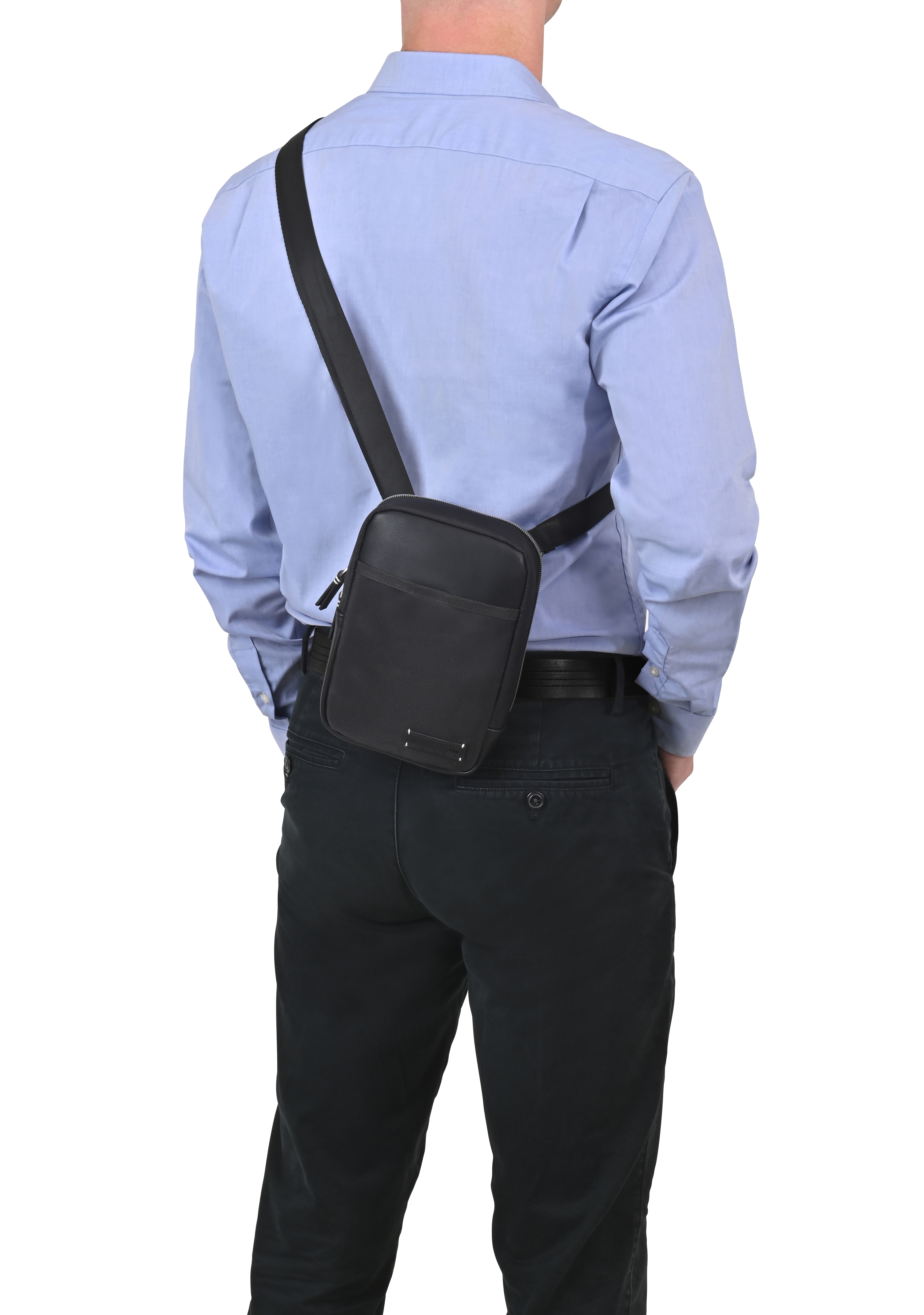 Travis & Wells® Lennox Recycled Nylon Crossbody 15