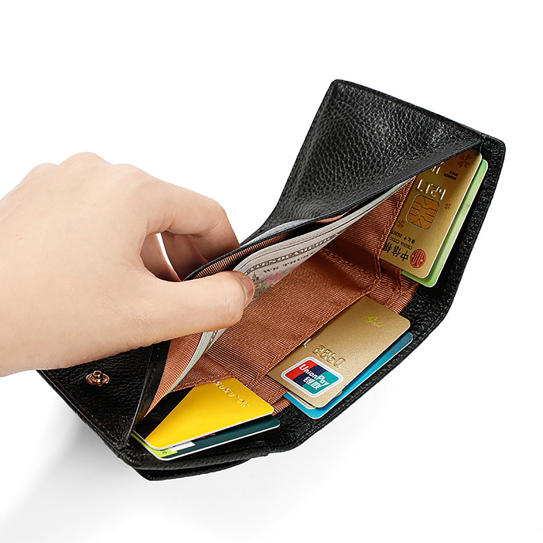 Rawhide Trifold Wallet 3