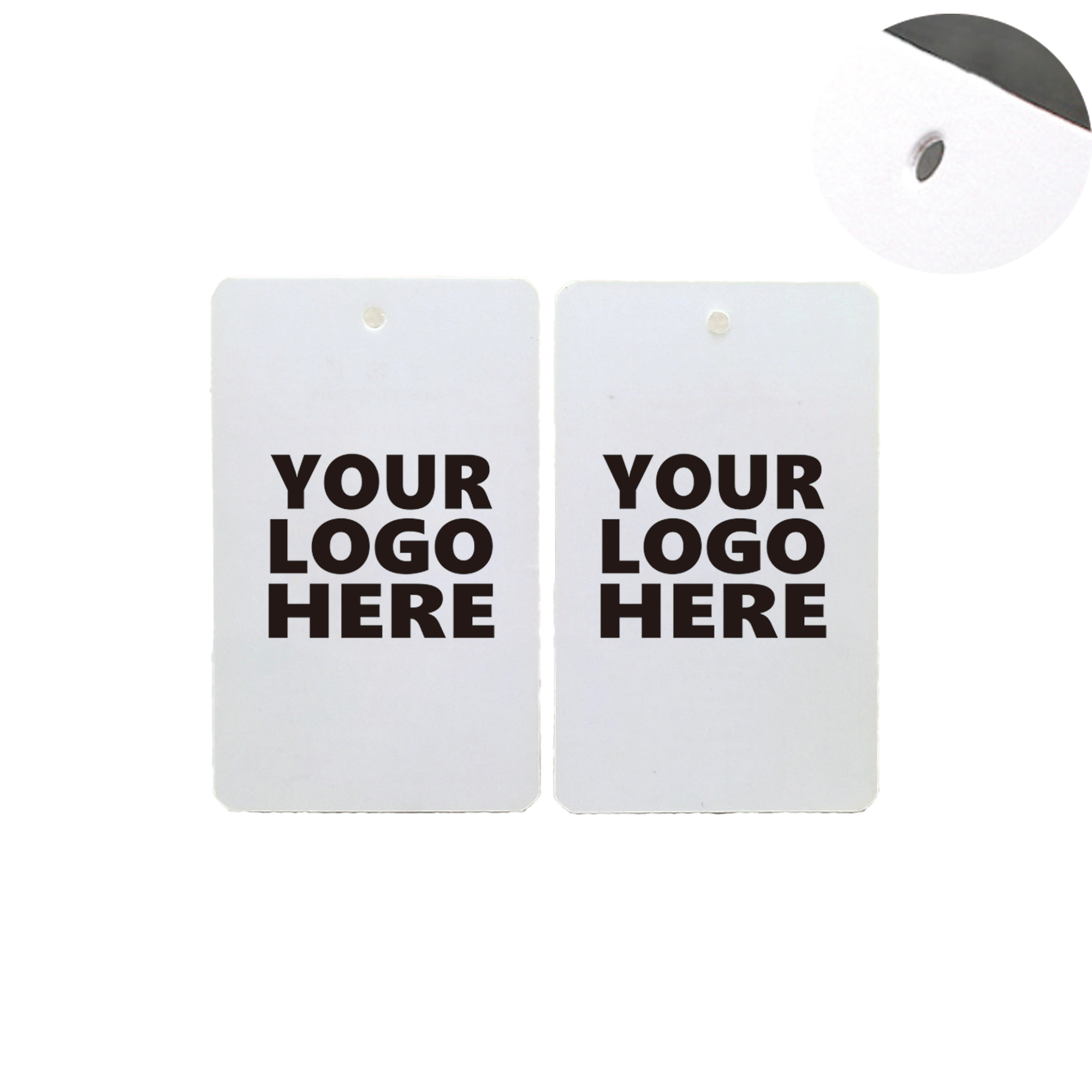 Paper Hang Tag - Double Sided 3.5" x 2" 2