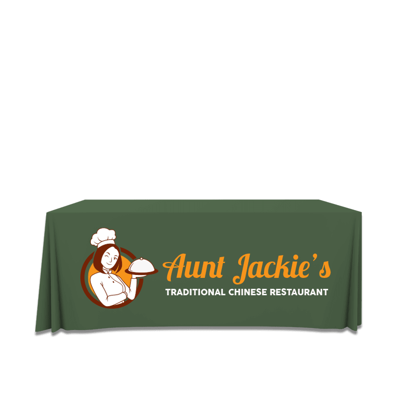4FT Trade Show Table Cover - Full Color Imprint 9