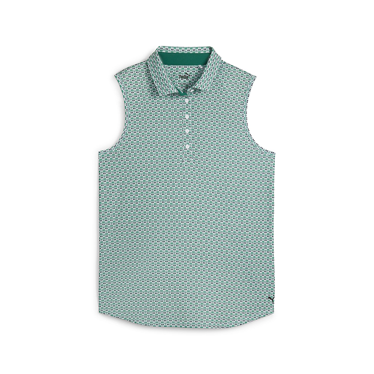 Puma Ladies Mattr Deco Sleeveless Polo 5