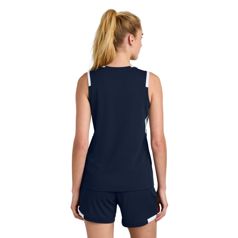 Sport-Tek Women's Club Sleeveless V-Neck 29