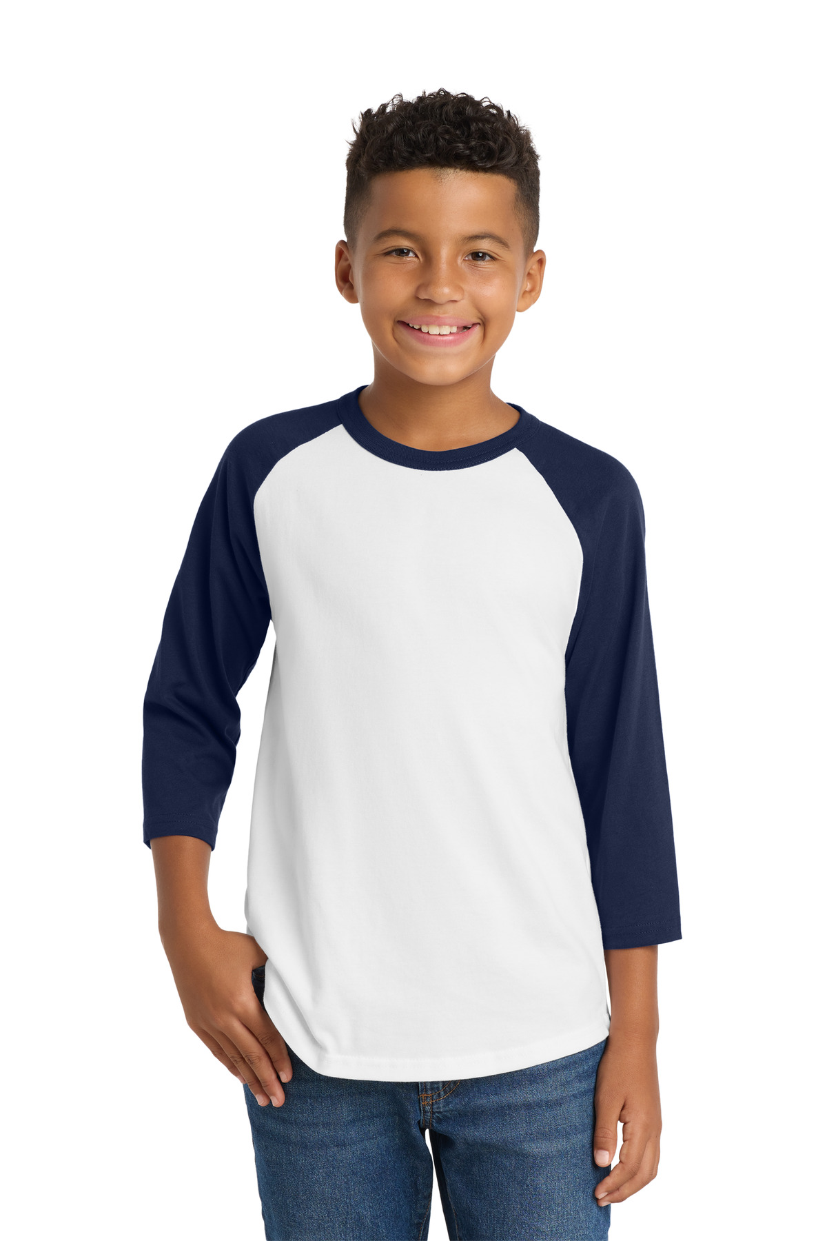Sport-Tek Youth Colorblock Raglan Jersey. YT200 17