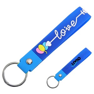 Stylish PVC Love Keychain 9