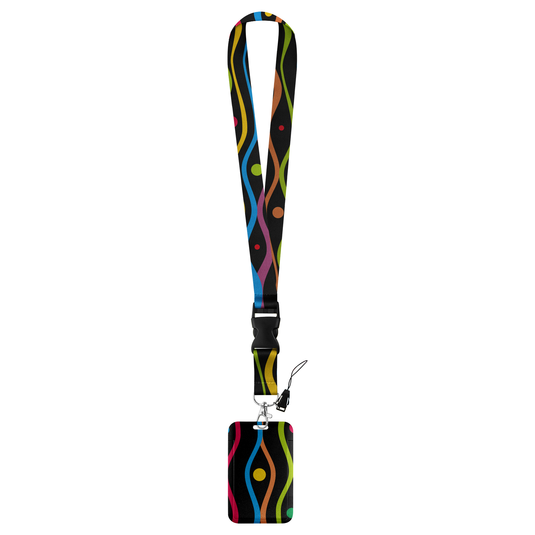 Vertical Version With Hanging Rope Work Permit Card Holder 4