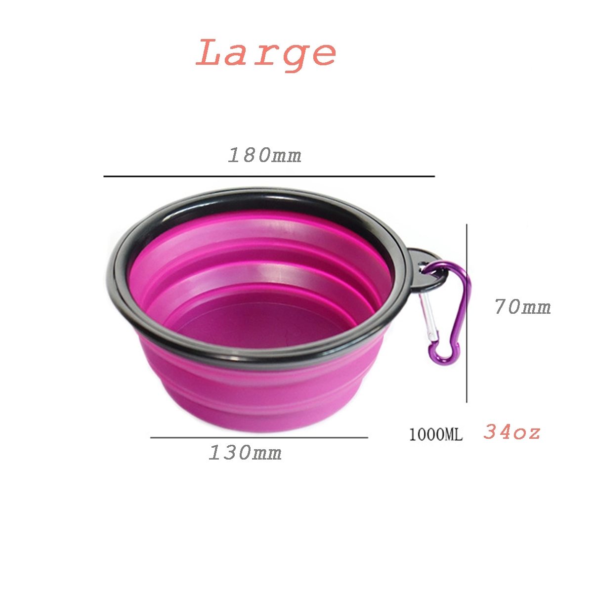 Collapsible Travel Dog Bowls 7