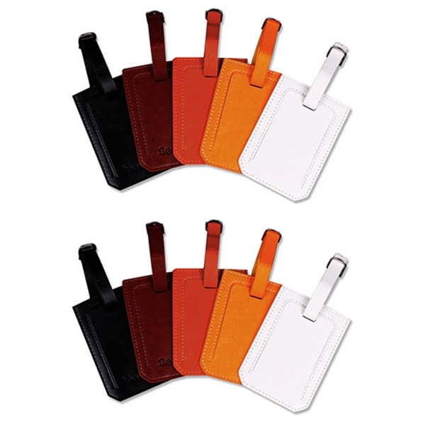 Leather Luggage Bag Case Tags