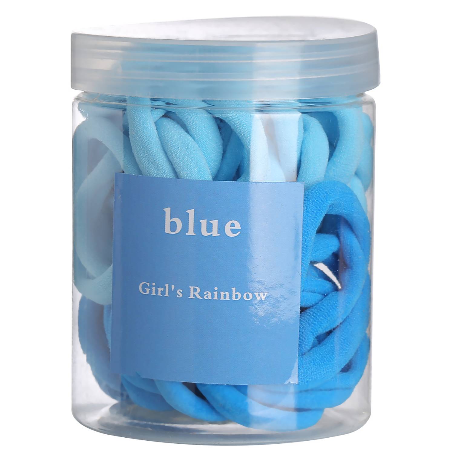 50pcs Seamless Elastic Hair Ties - Bulk Pack for Daily Use 5