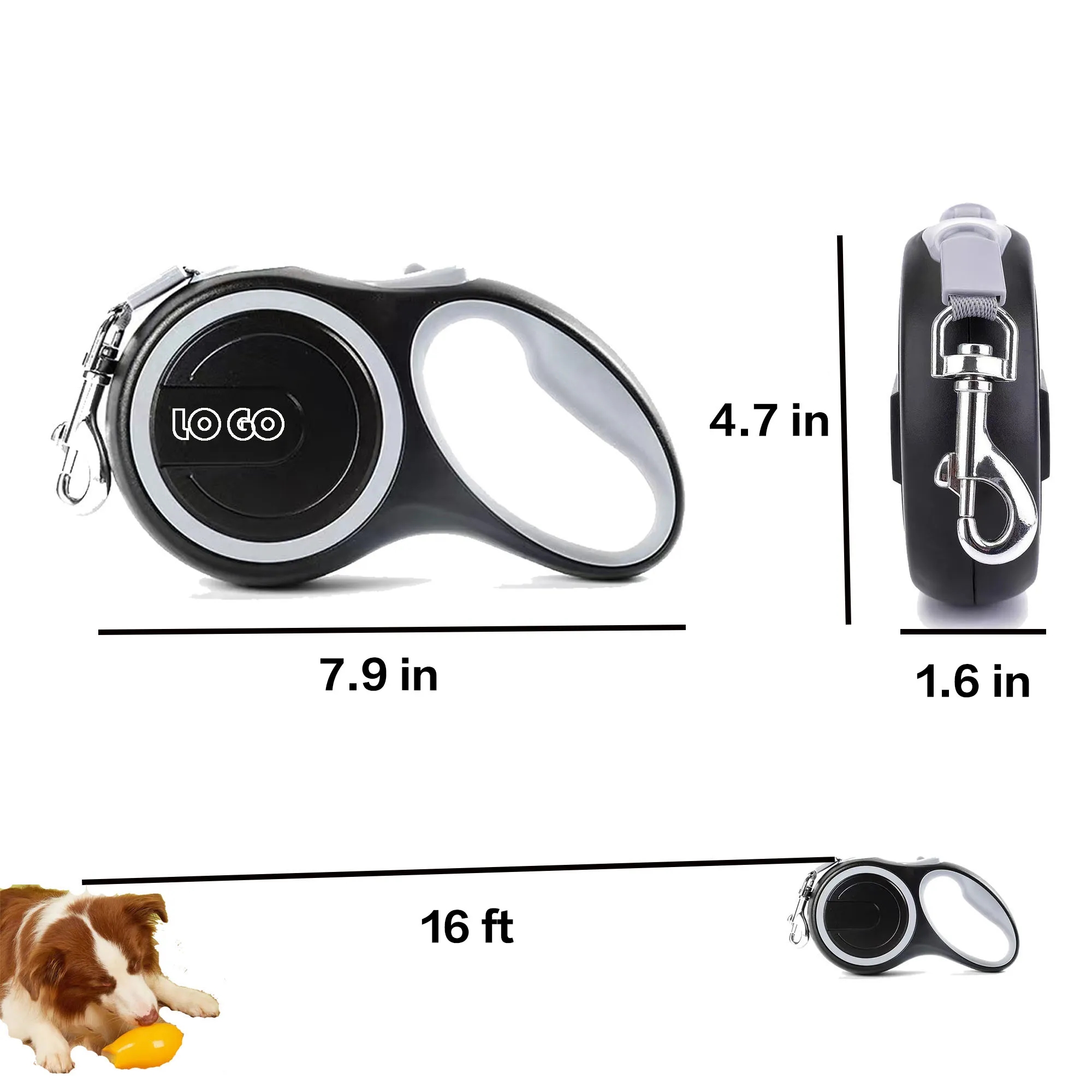 Retractable Dog Leash 2