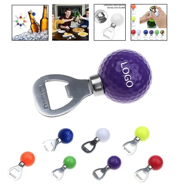 Steel Golf Bottle Opener - Stainless Steel Bar Tool 3