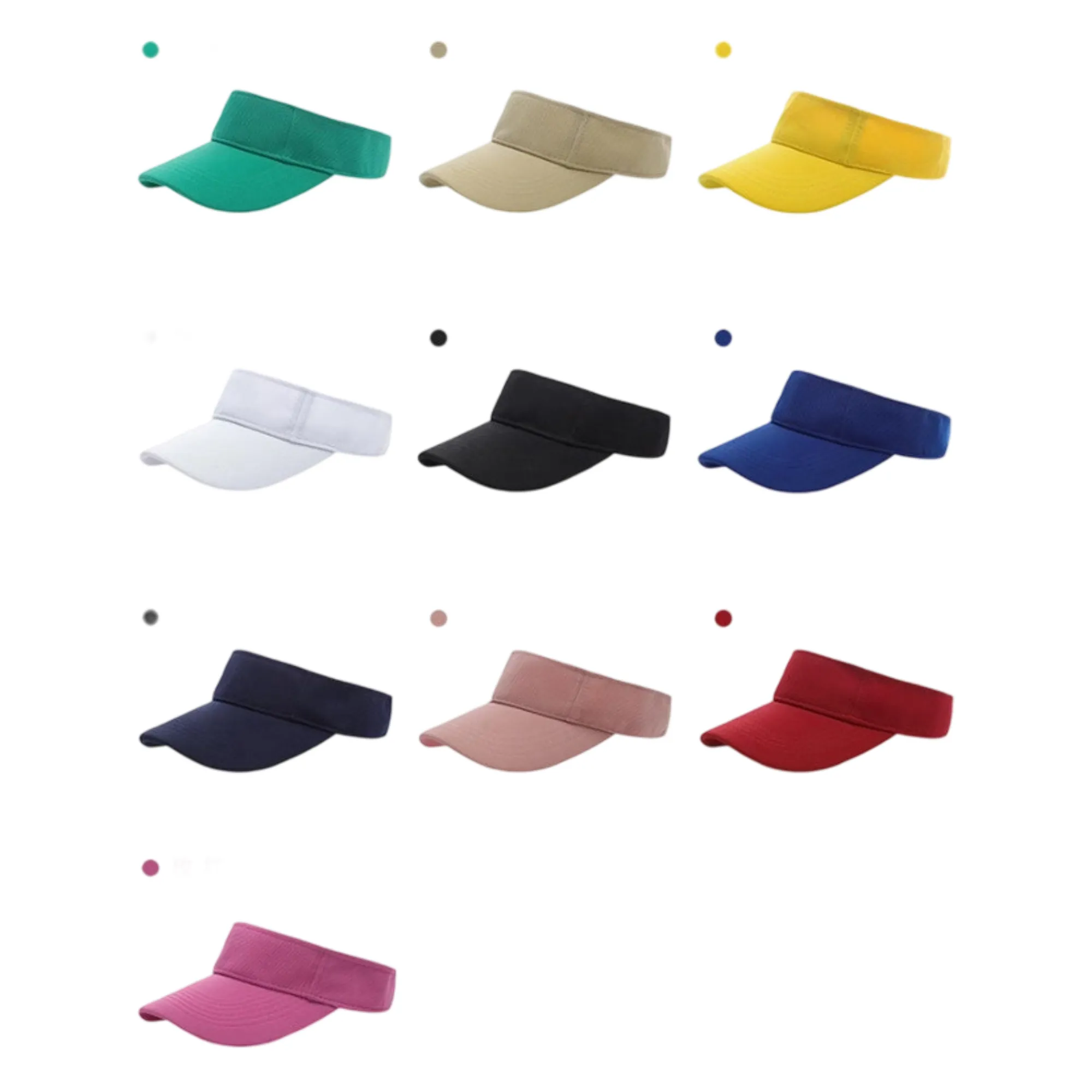Colorful Custom Logo Sun Visors 2