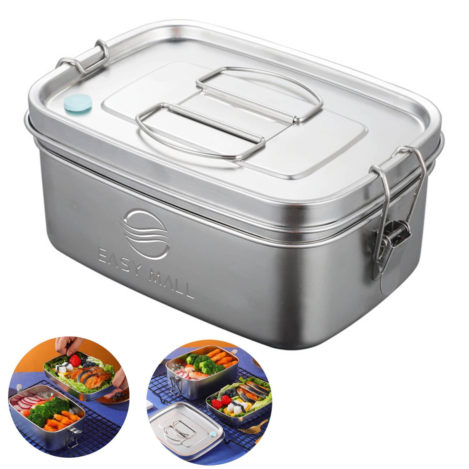 Stainless Steel Bento Box 2