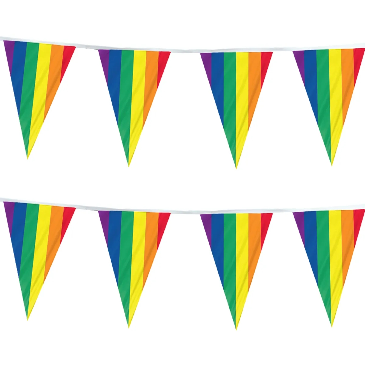 Rainbow Pennant 60' Streamer 2