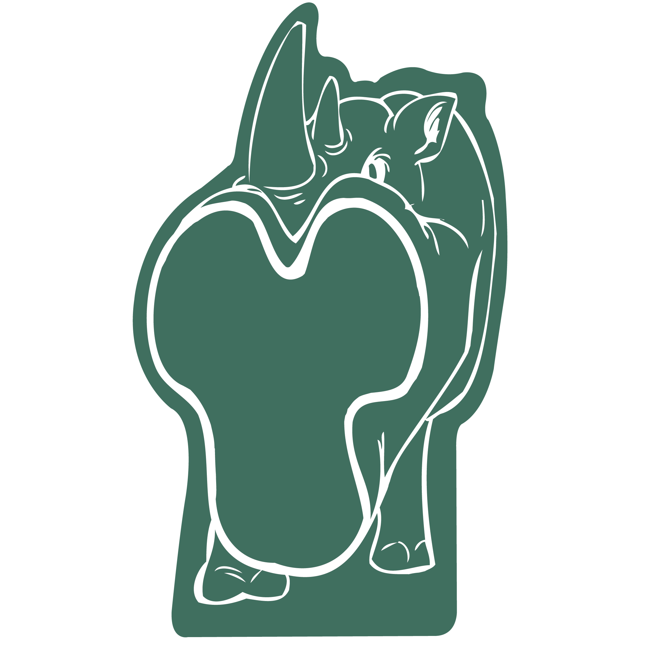 Foam Rhino Hoof Mitt 32