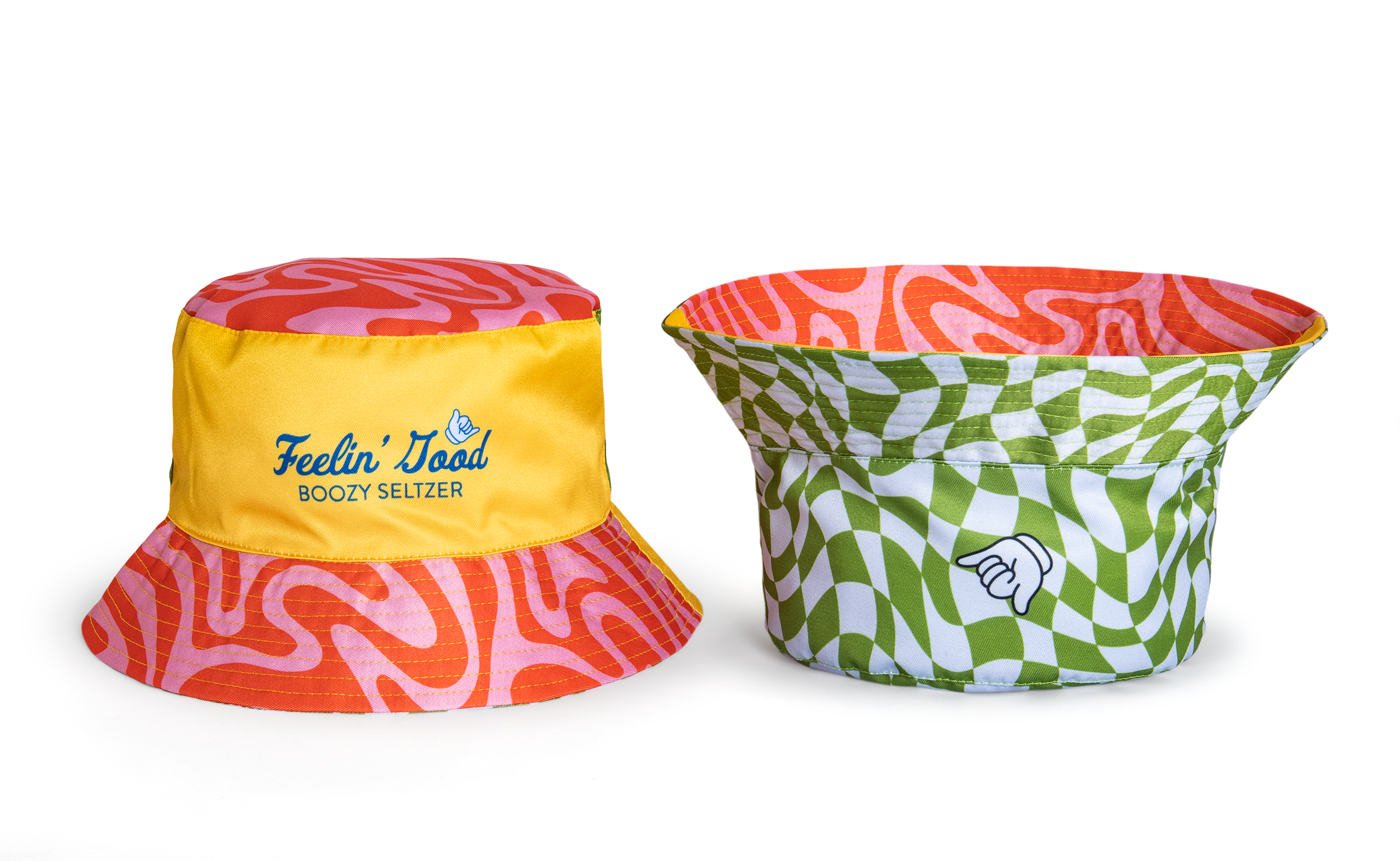Reversible Polyester Bucket Hats