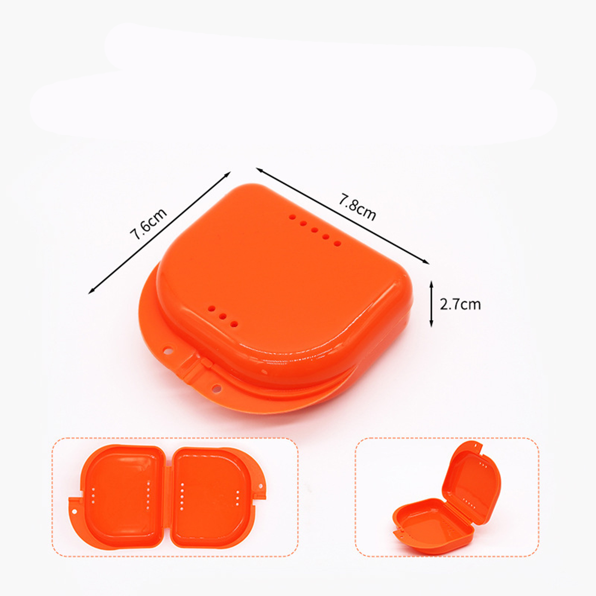 Invisible Braces Retainer Orthodontic Storage Box 12