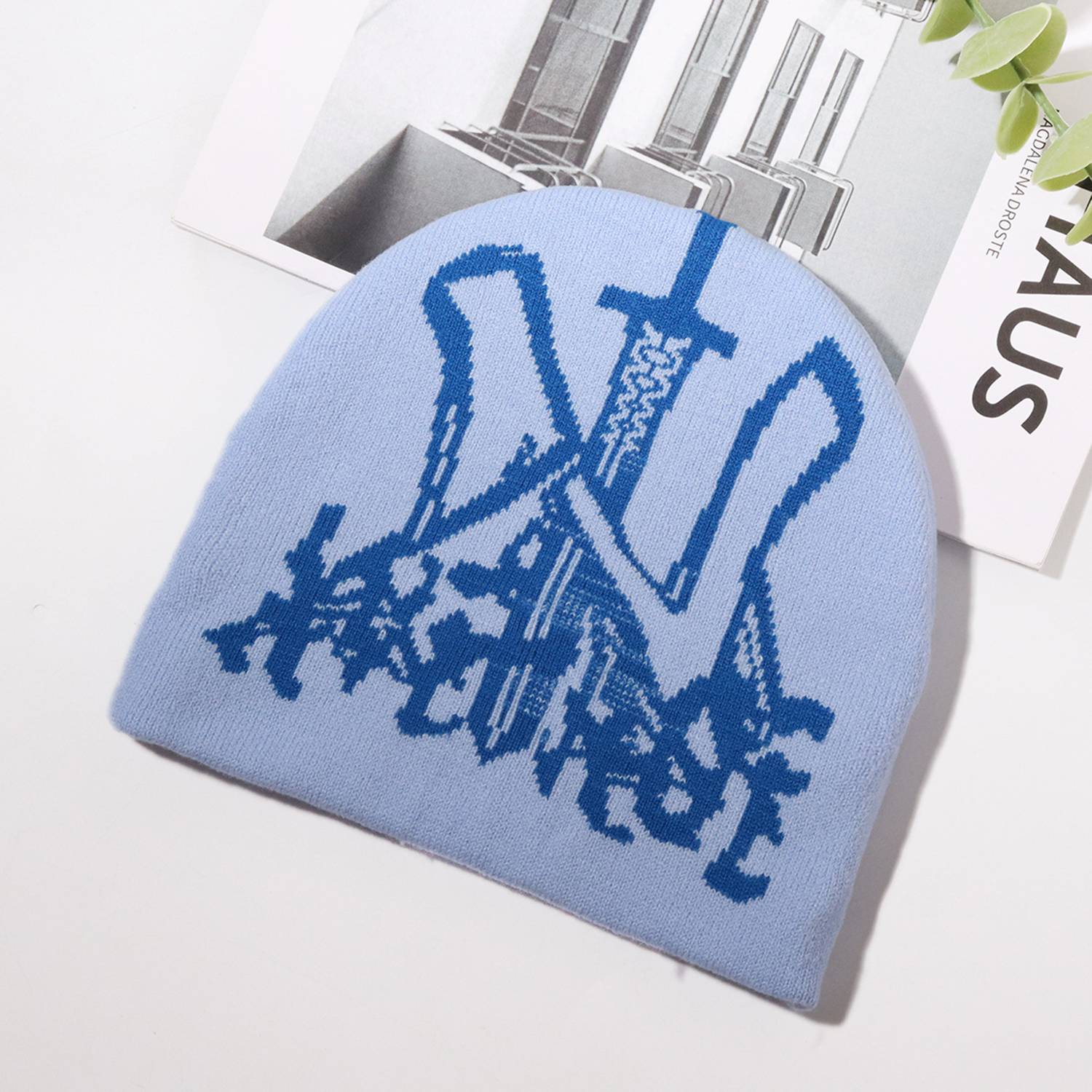 Knitted Beanie Hat 4
