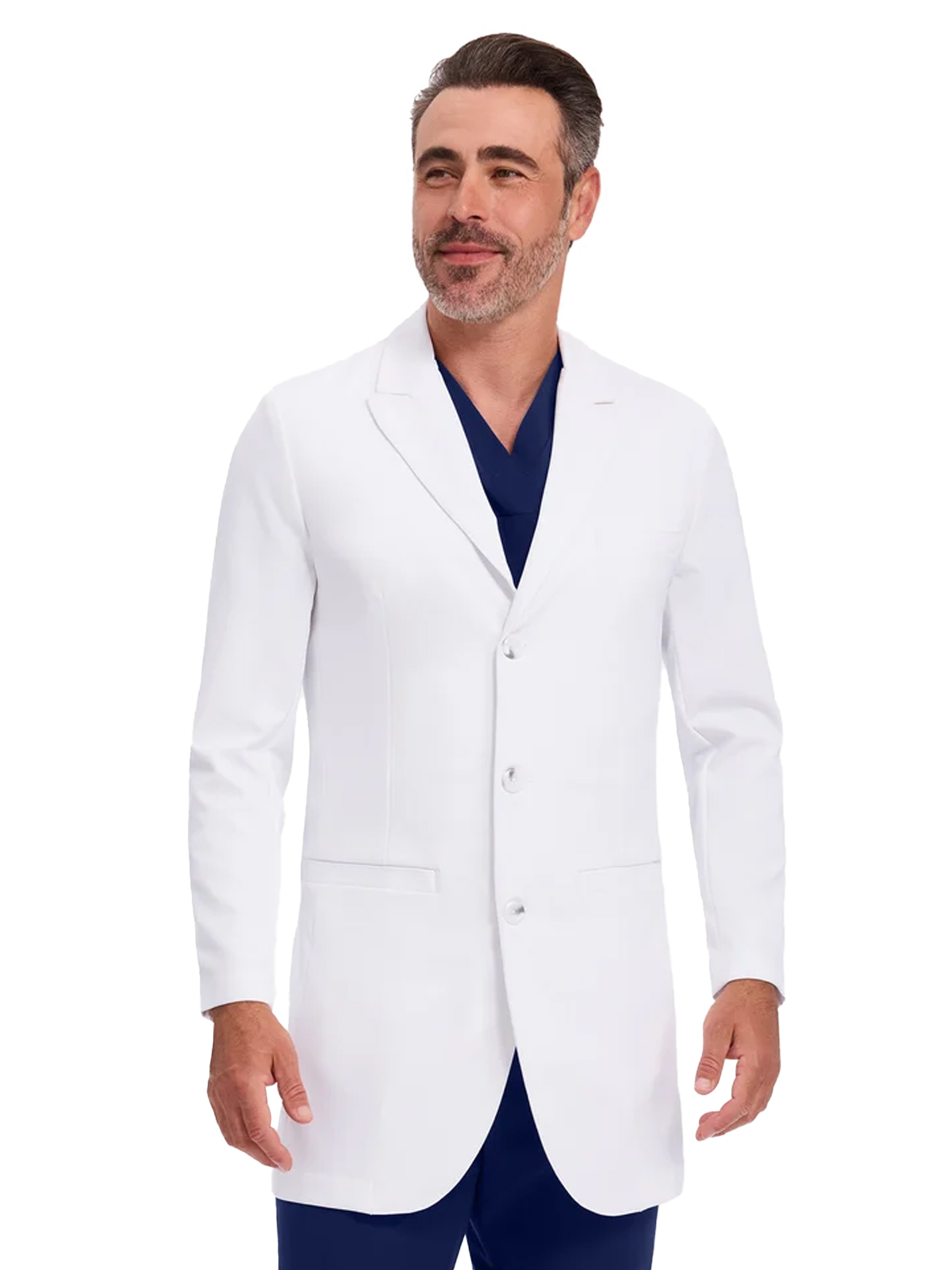 Medelita Lab Coats - Men's 5-Pocket 34.75" Bennet Lab Coat 1