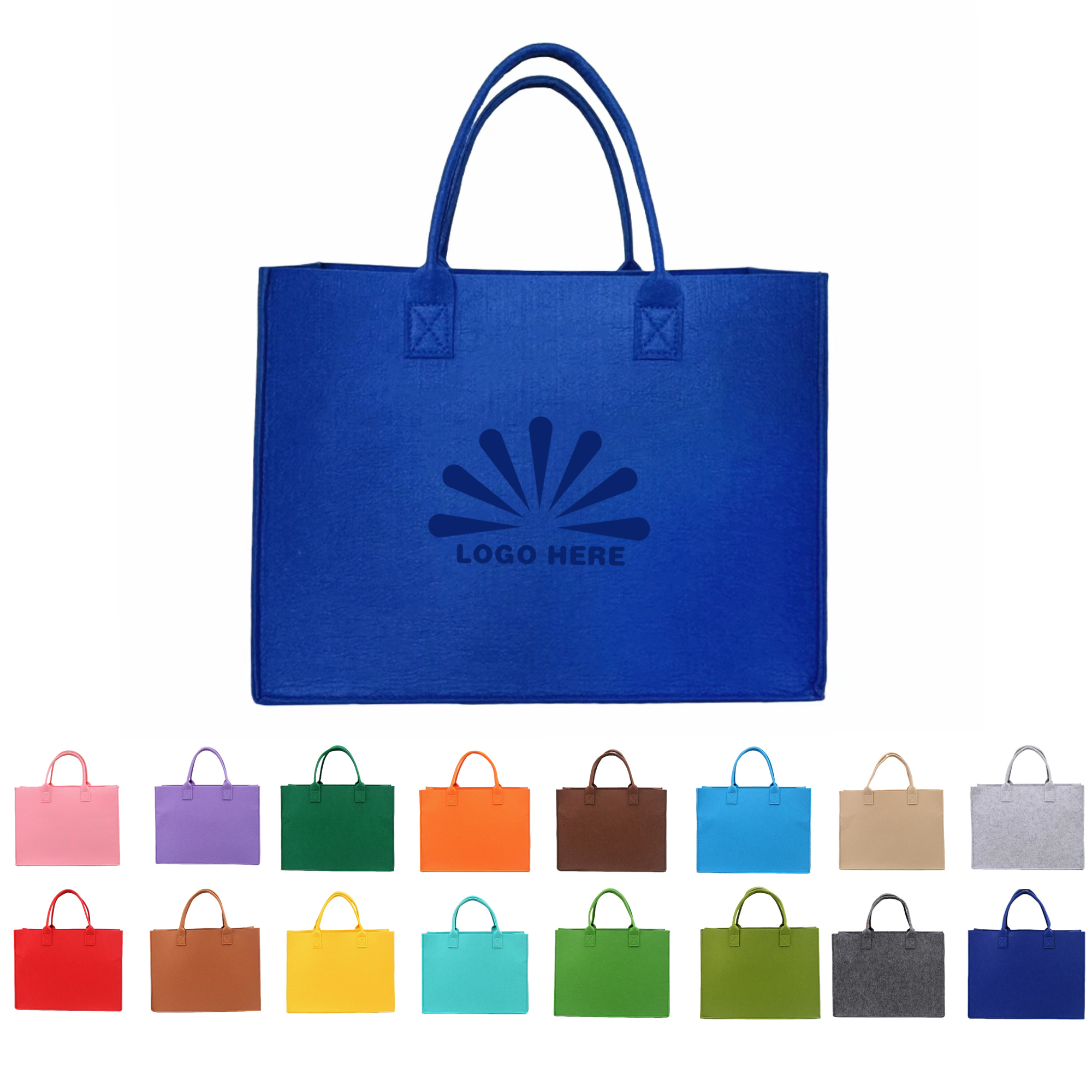 Felt Tote Shopping Bag 1