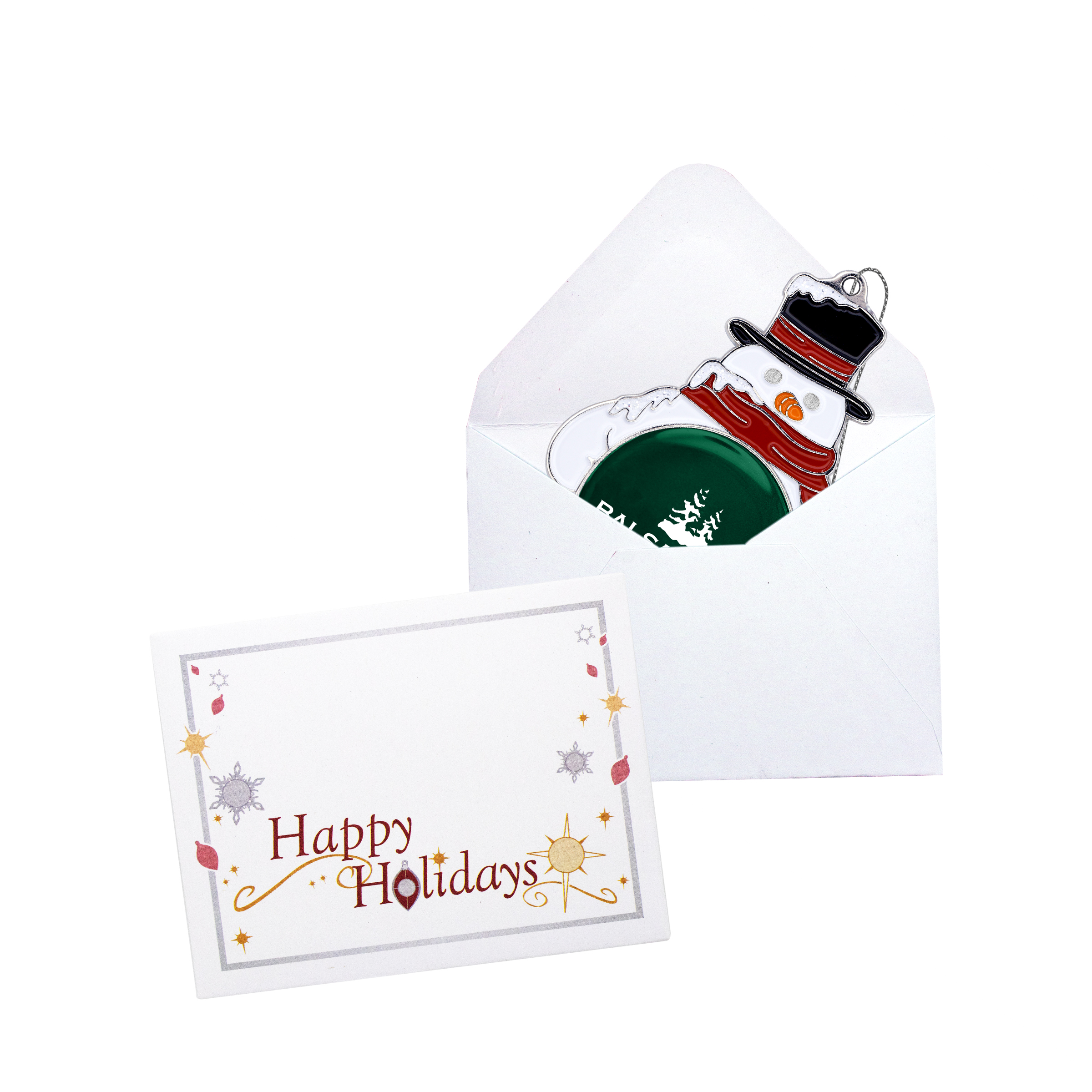 Classic Snowman Holiday Ornament 3