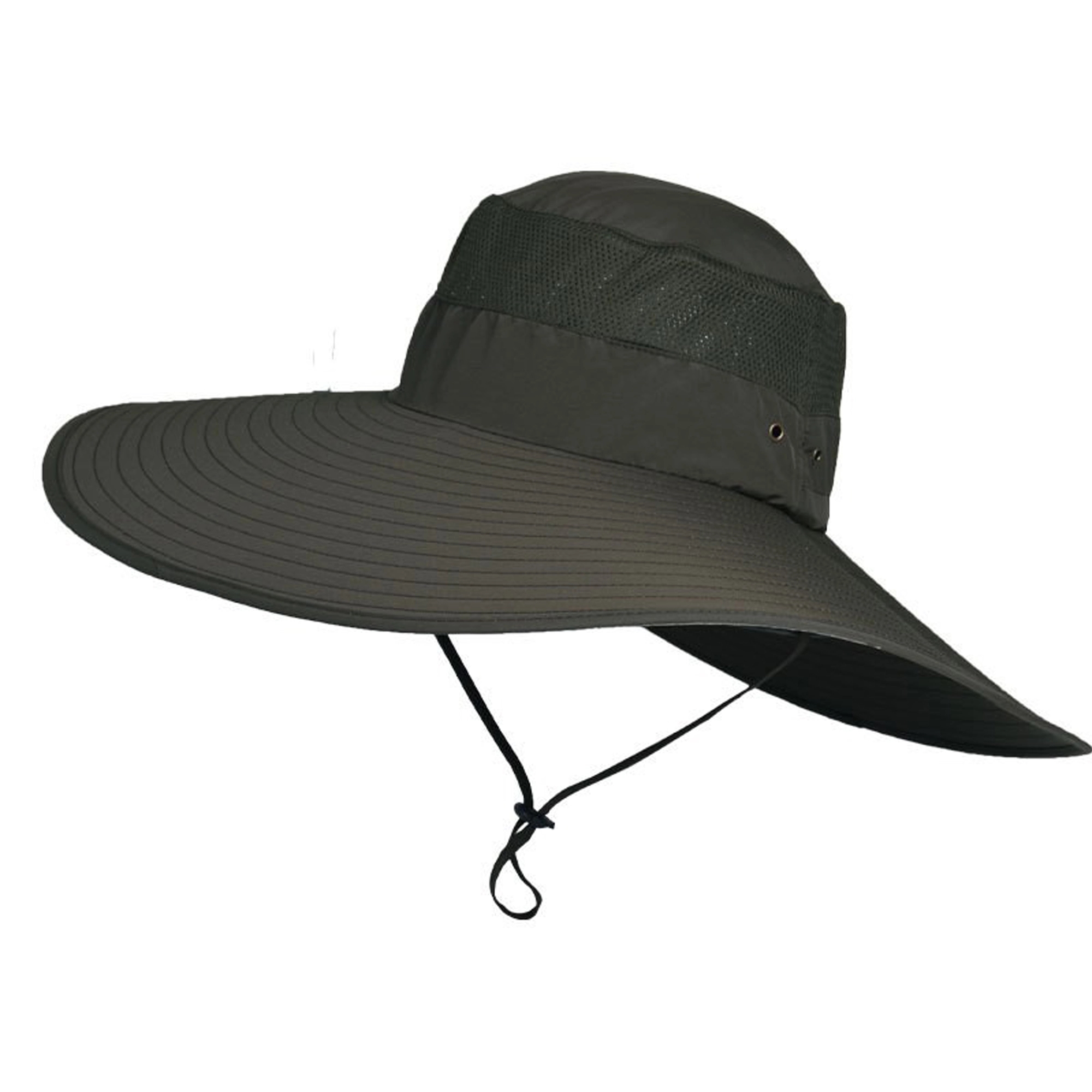 Large Widen Brim Fishing Hat w/ Mesh 16