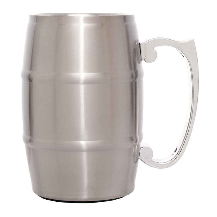 17 Oz Stainless Steel Barrel Mug 1