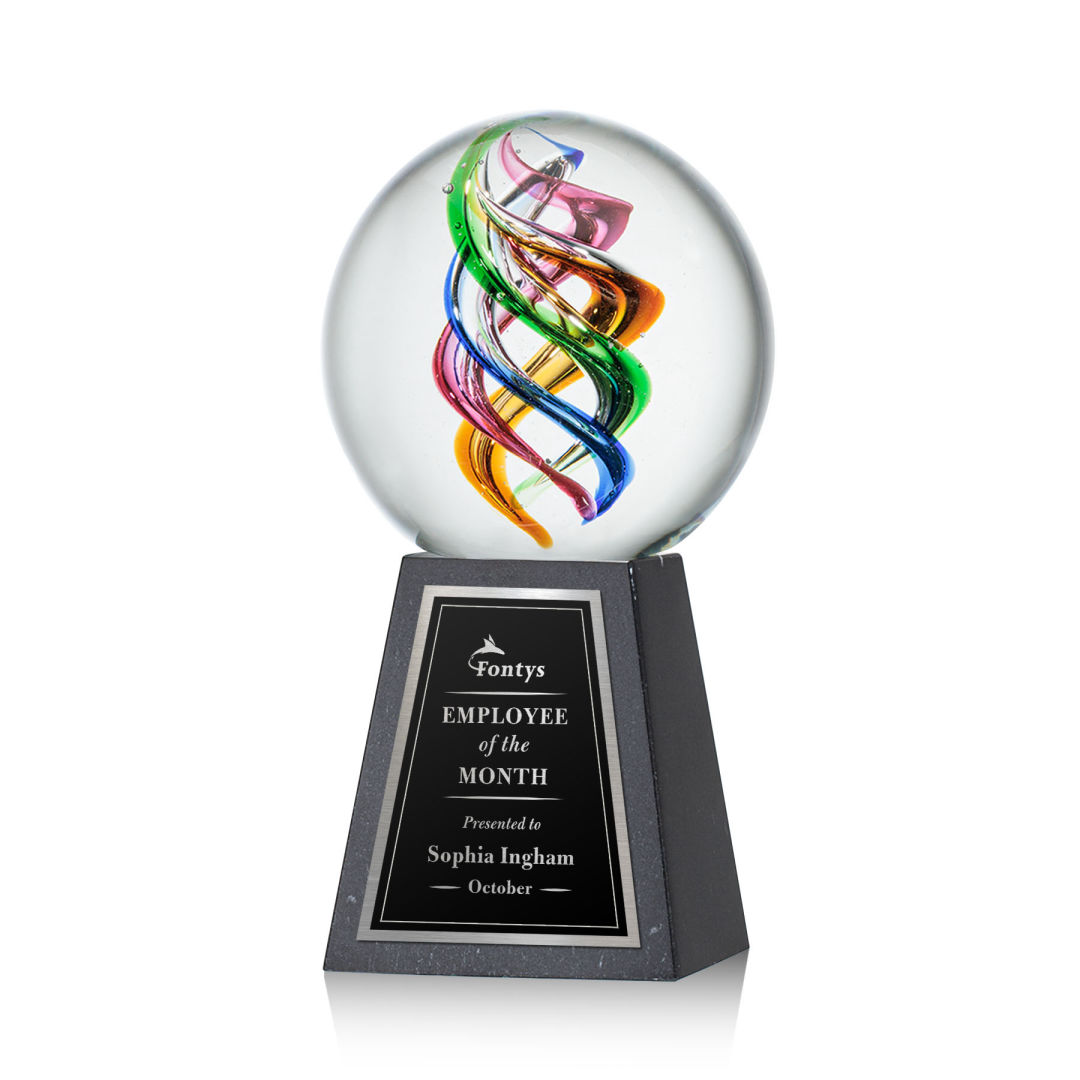 Galileo Award on Tall Marble Base 7