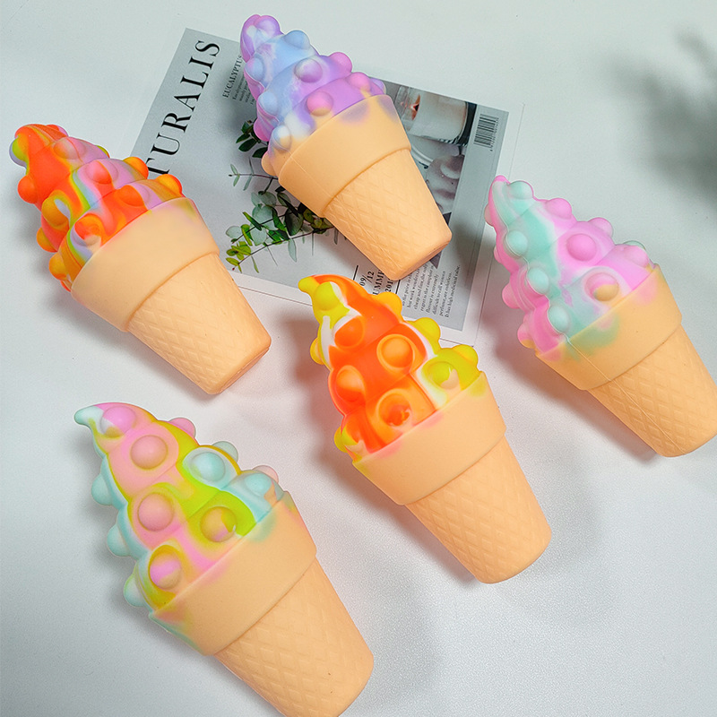 Stress RelieverPU Ice Cream Squishy Toy 3