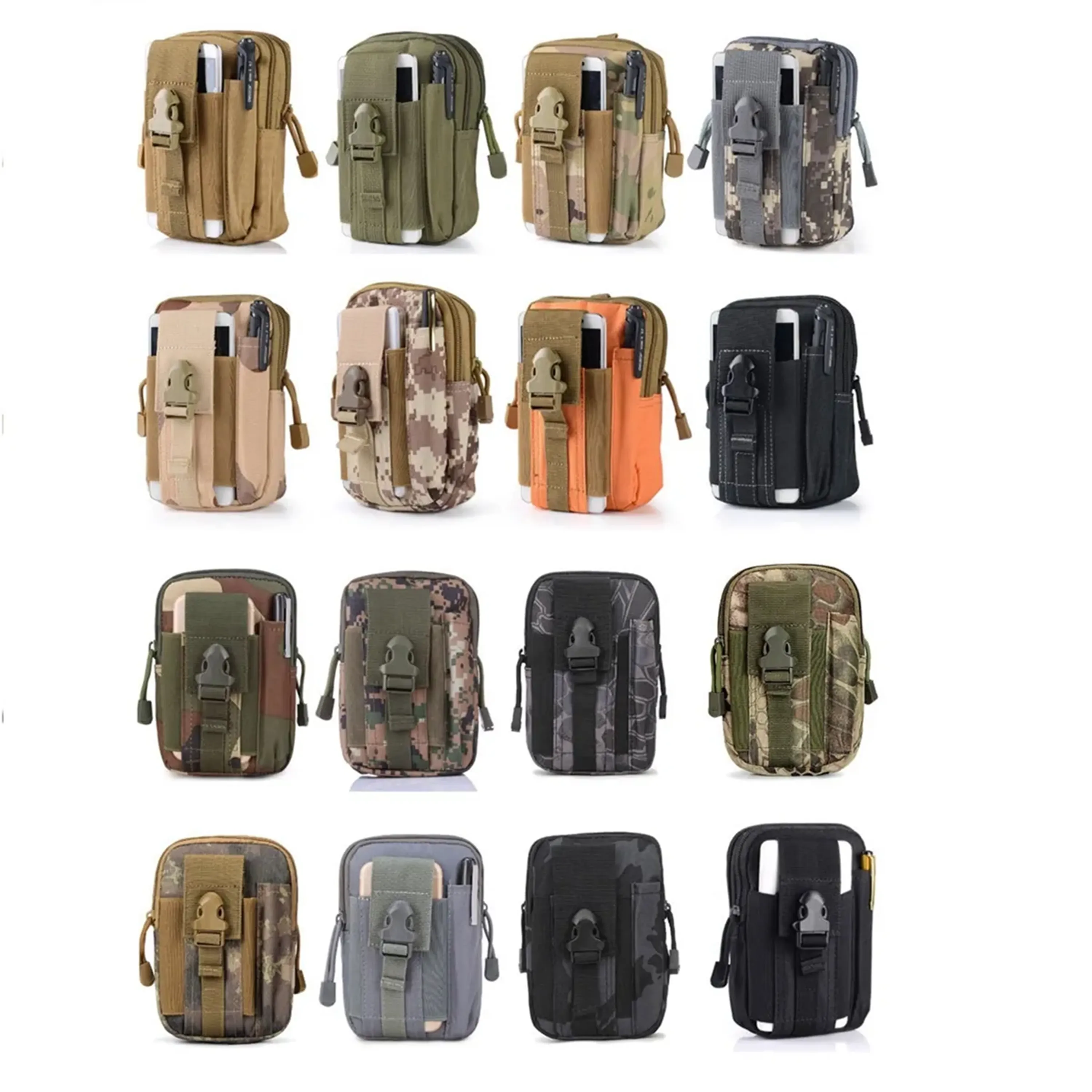 Tactical Waist Belt Bag Molle Edc Pouch Tool Organizer 3