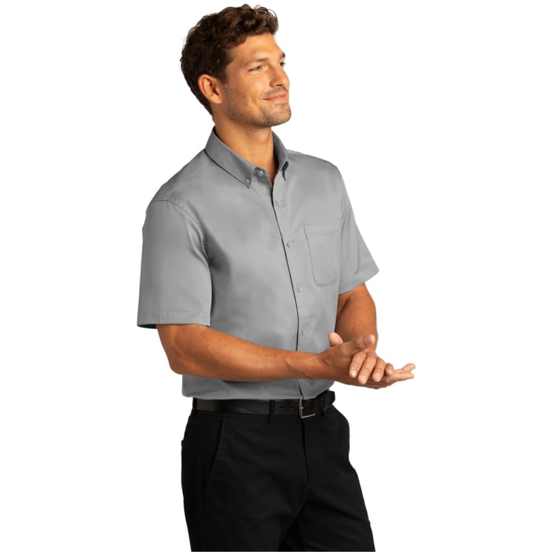 Port Authority Short Sleeve SuperPro React Twill Shirt. 13