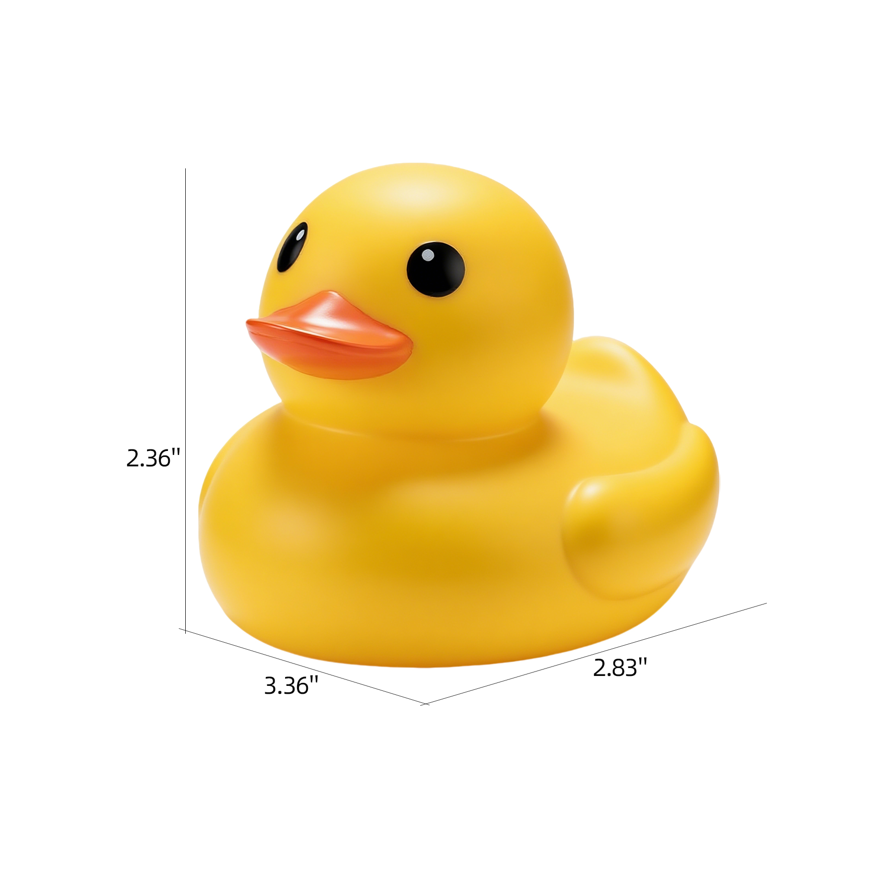 2'' Rubber Ducks Bath Toy 2