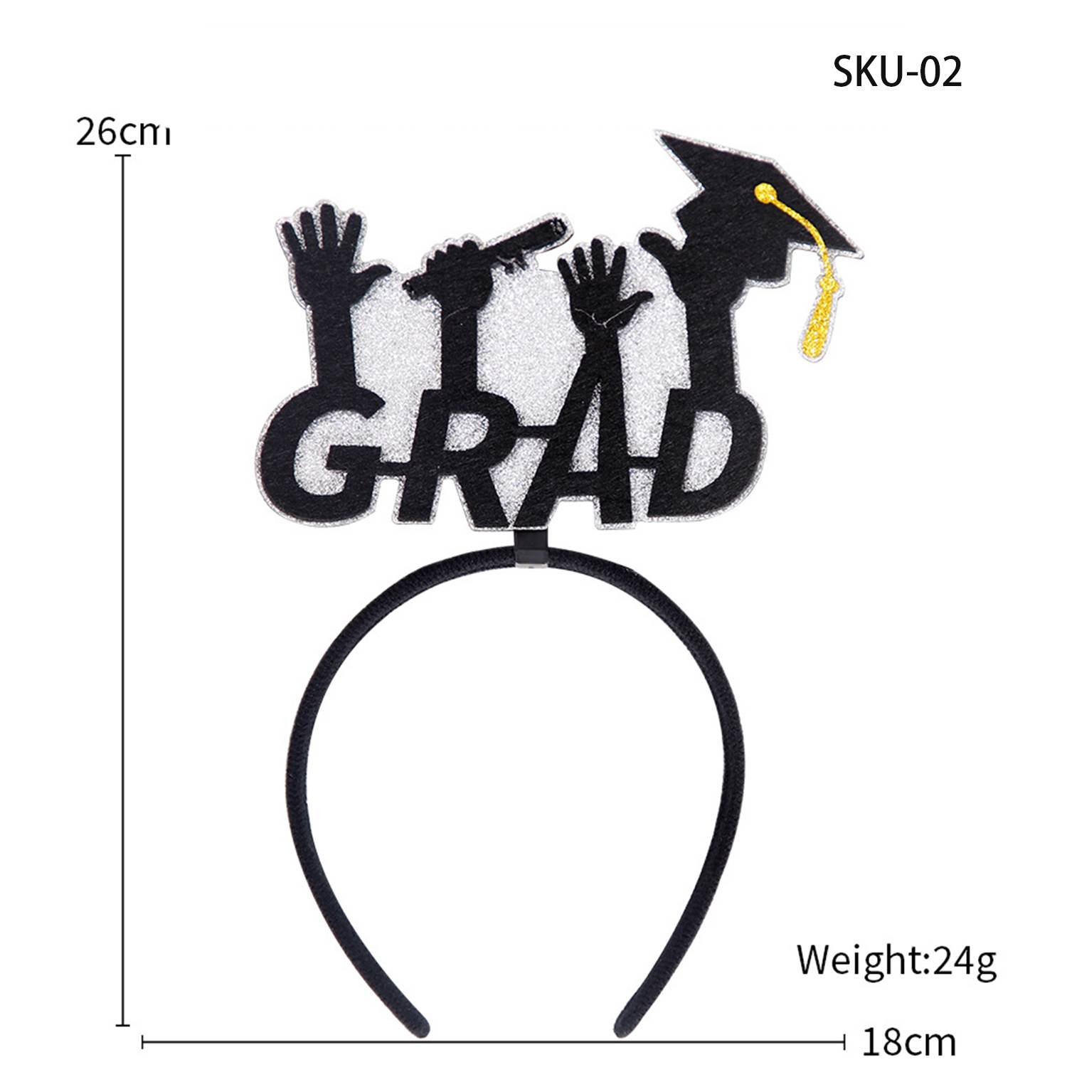 Graduation Headband Grad Cap Bopper 12