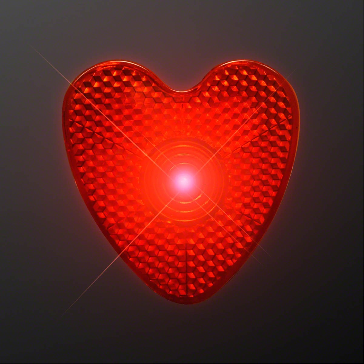 Led Blinking Red Heart Clip 2