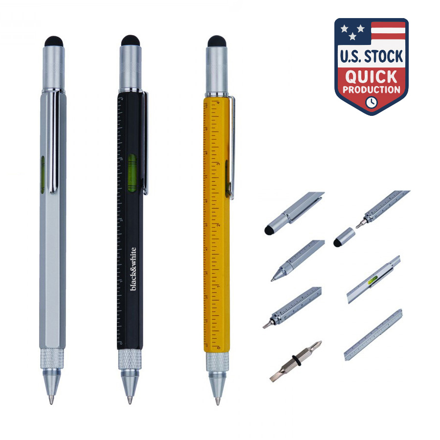 6-in-1 Multi Tool Ruler Pen 3