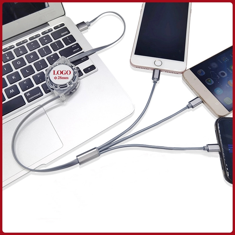 3-in-1 Retractable Fast Charging Cable 1