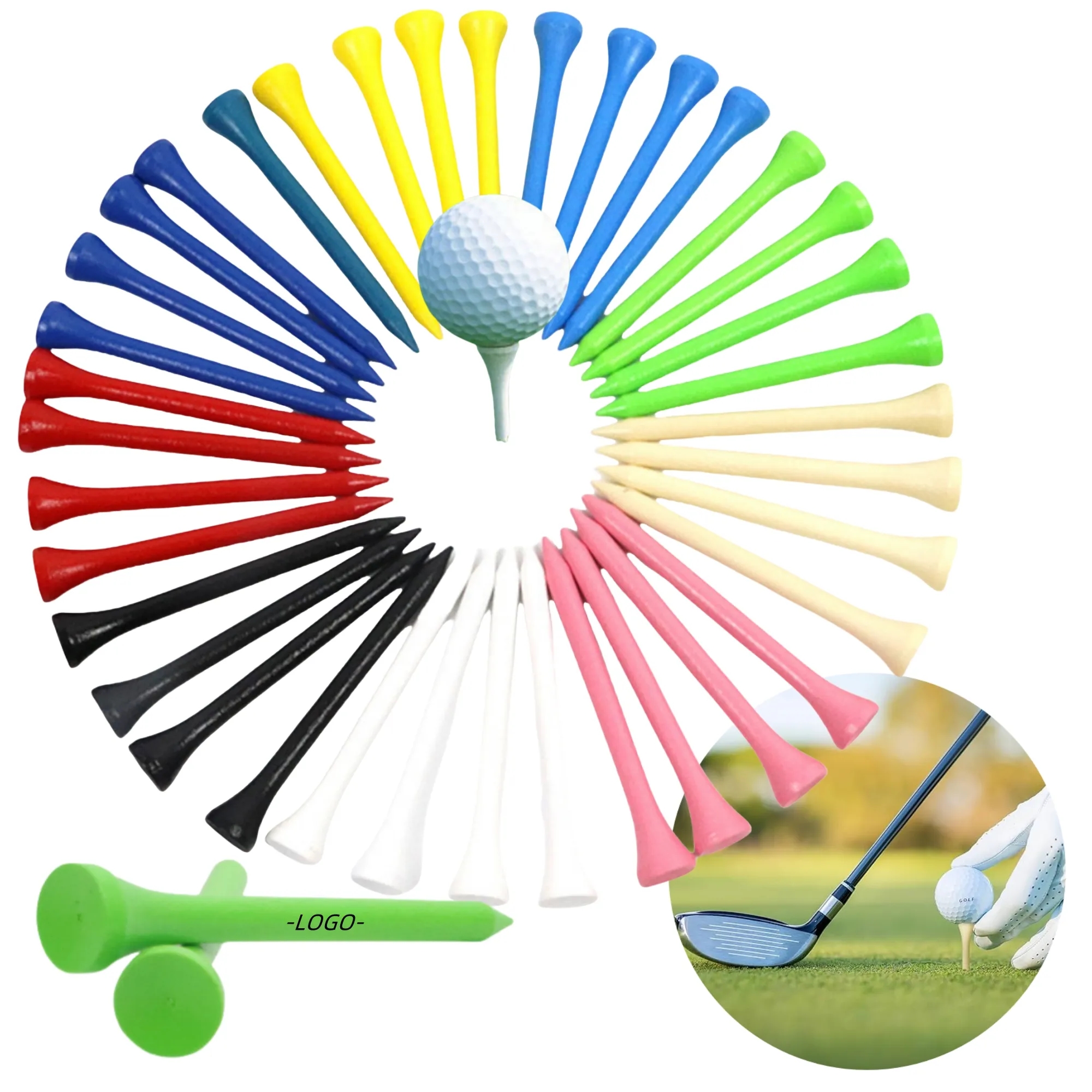 Wooden Golf Tee Holder 1
