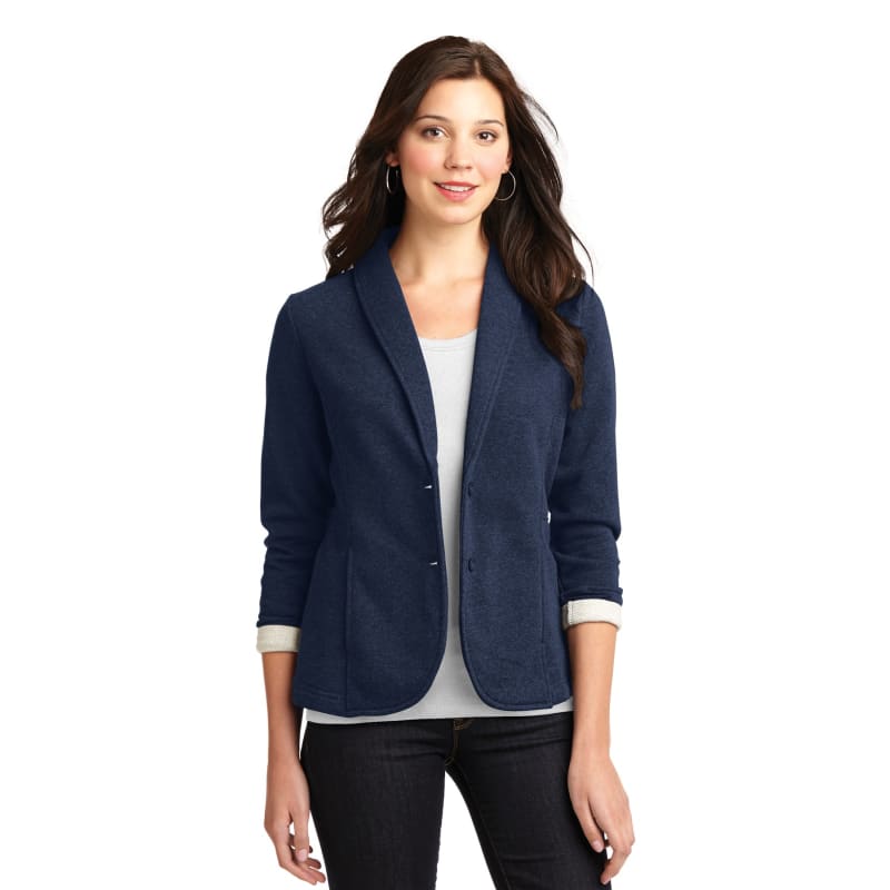 Port Authority Women's Fleece Blazer. 5