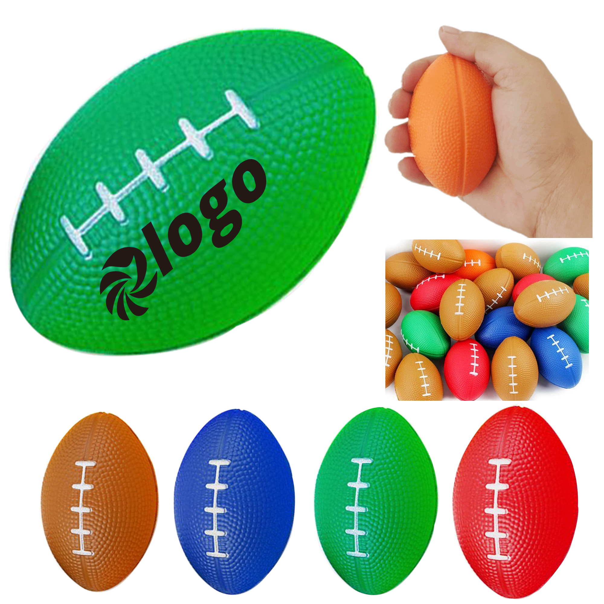 Stress Release Ball 3" Football 1